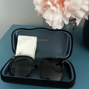 Gucci Havana Sunglasses Black